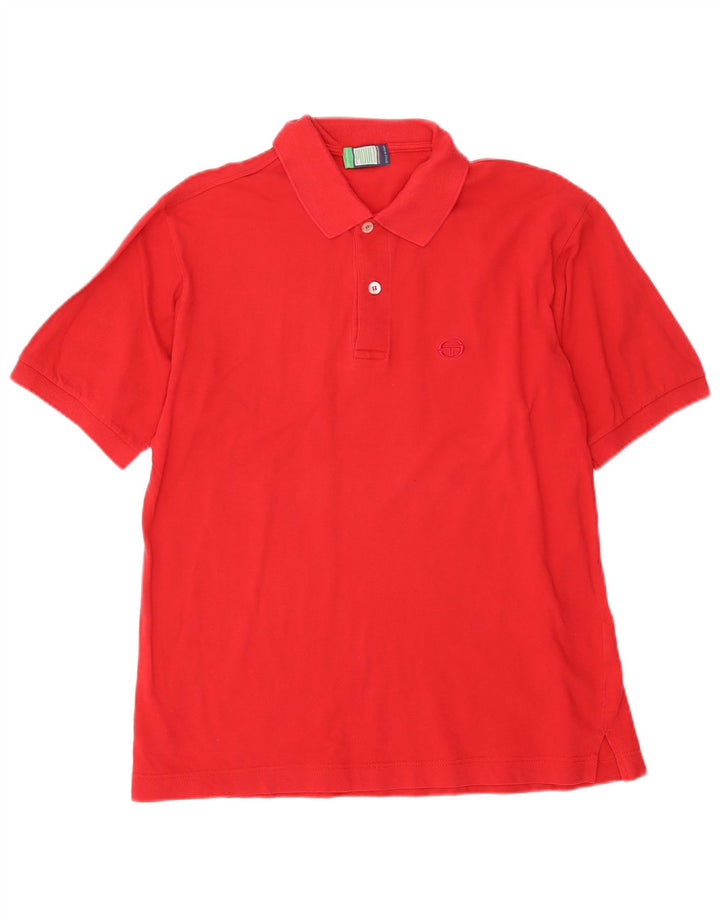 Sergio Tacchini Herren Poloshirt Large Rot