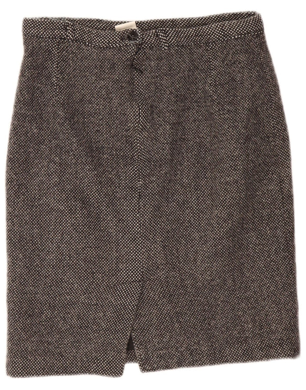 Eastex Damen Bleistiftrock UK 20 2XL W32 Schwarz gepunktet