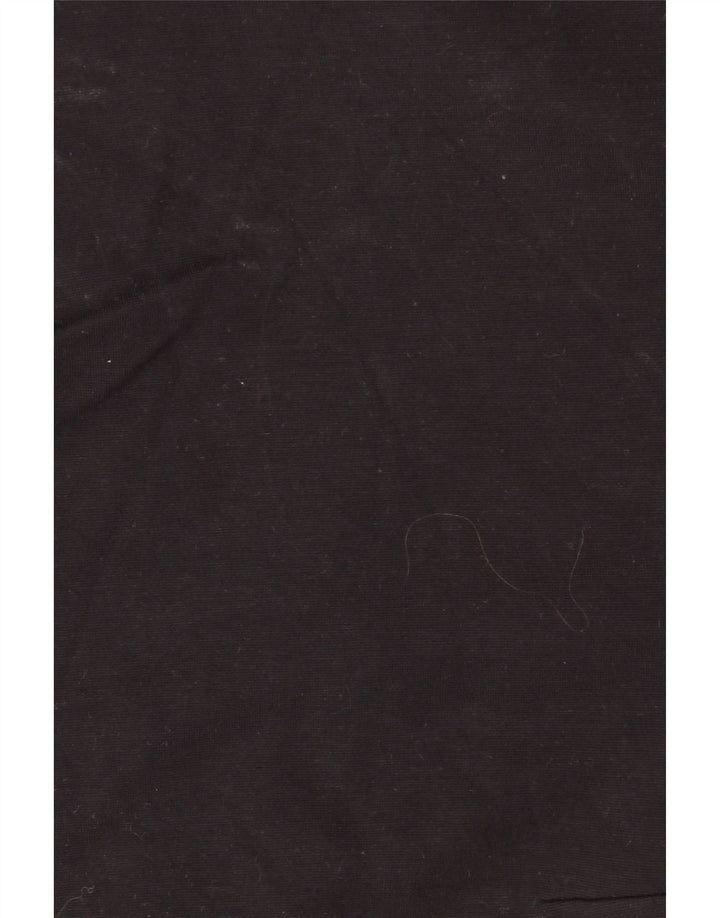 Adidas Herren-Pullover-Trainingsanzugoberteil mit Reißverschluss und Halsausschnitt, groß, aus schwarzem Polyester