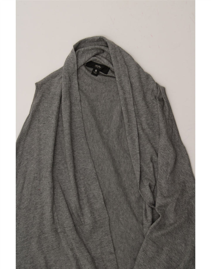 MOSSIMO Womens Sleeveless Cardigan Sweater UK 10 Small Grey Vintage Mossimo and Second-Hand Mossimo from Messina Hembry 