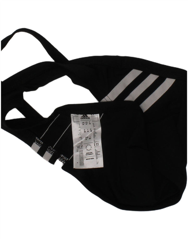 Adidas Damen Sport-BH Top Medium Schwarz Polyamid Sport