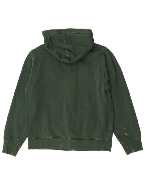 Polo Ralph Lauren Jungen-Kapuzenpullover mit grafischem Reißverschluss, 14–15 Jahre, Größe L, Grün