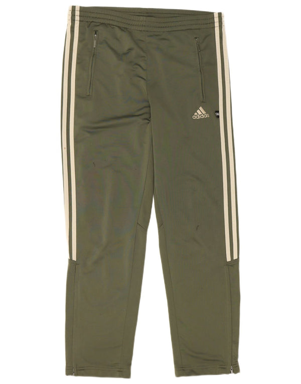 Adidas Trainingshose für Jungen, 13–14 Jahre, Khaki, Polyester