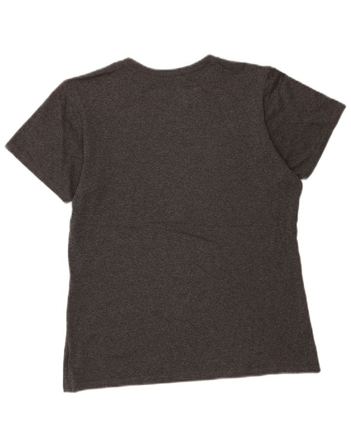 Under Armour Damen Graphic T-Shirt Top UK 10 Small Grau