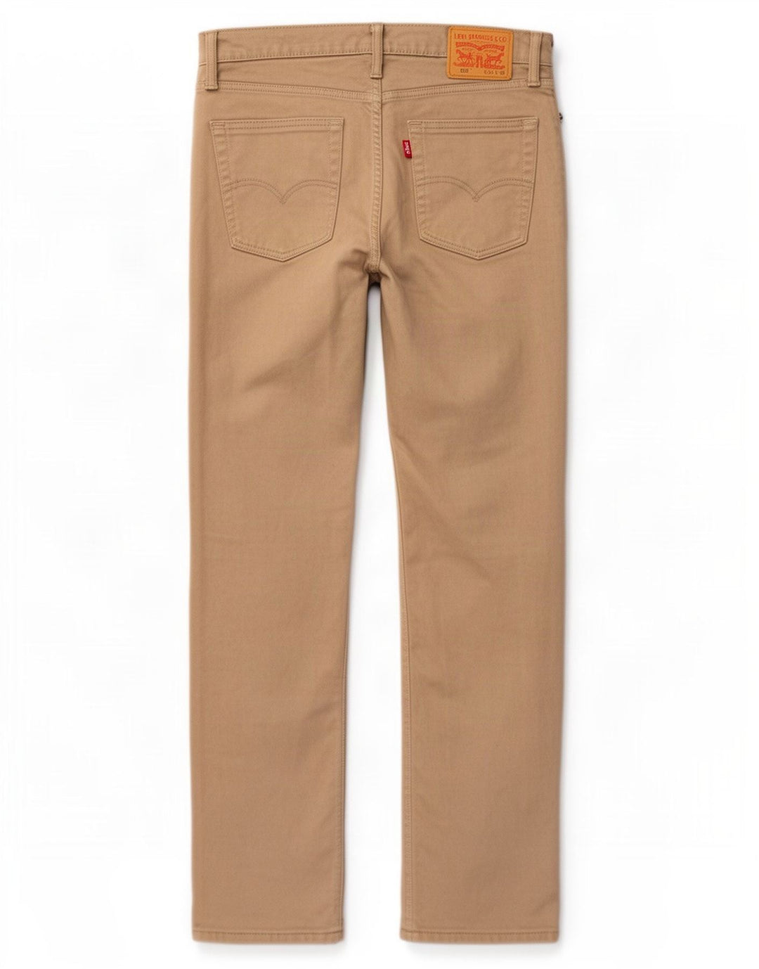 Levi's Herren 513 Slim Straight Jeans W31 L32 Beige Baumwolle
