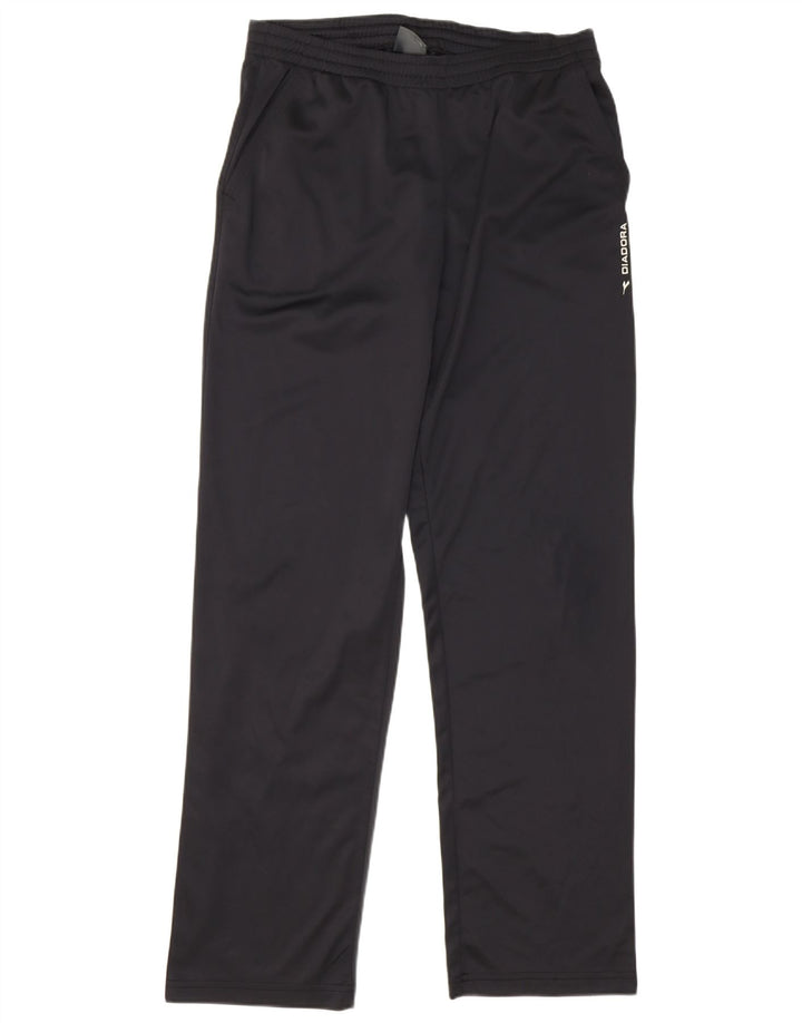 Diadora Herren-Trainingshose, UK 40, Mittelschwarz, Polyester