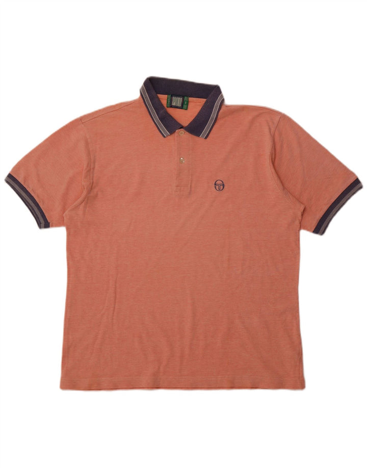 SERGIO TACCHINI Herren-Poloshirt, groß, rosa Baumwolle