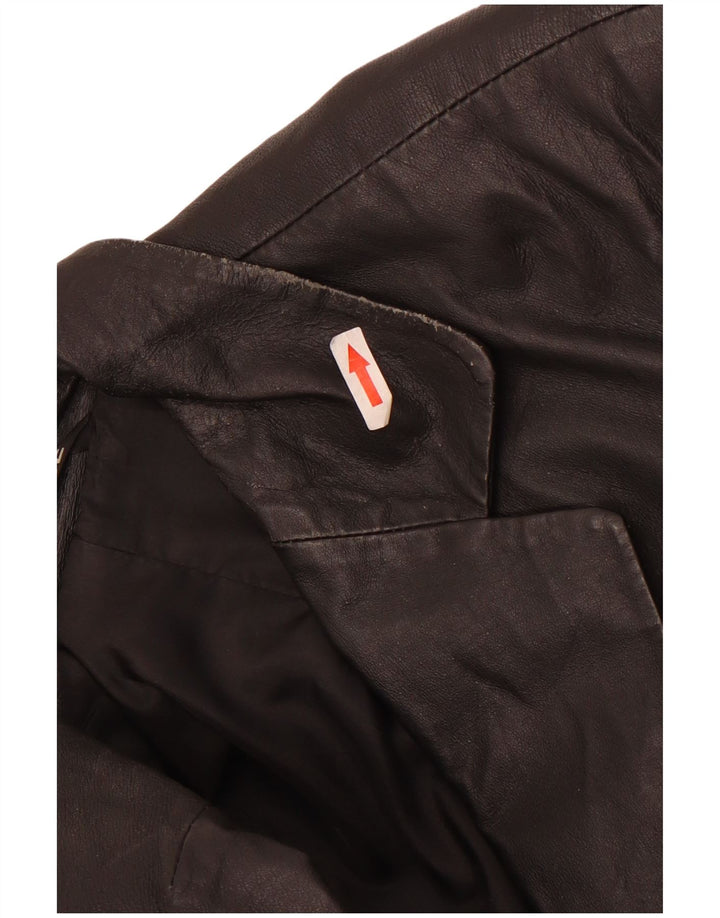 CLOCK HOUSE Herren Longline 3-Knopf-Blazerjacke UK 42 XL Schwarz