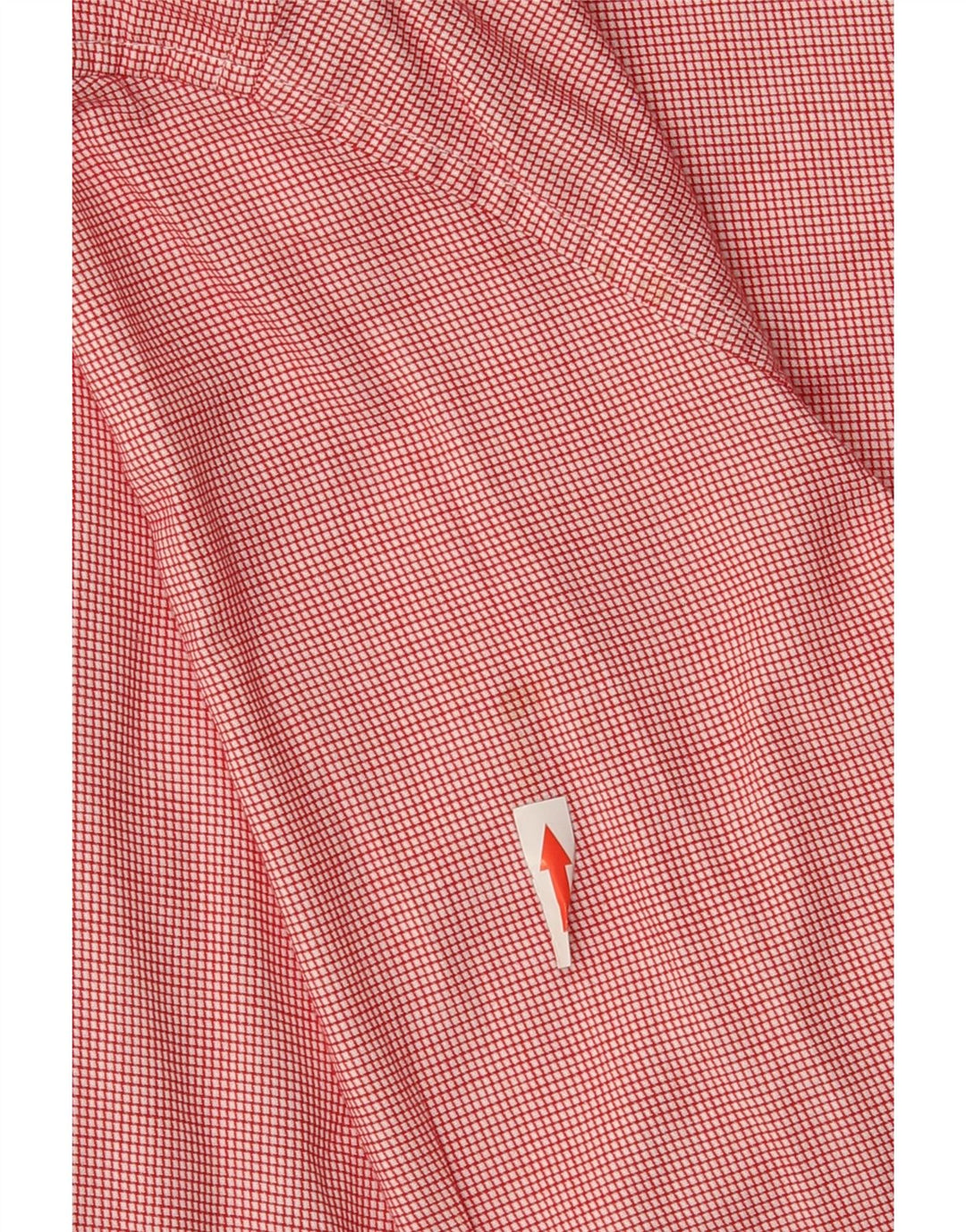 Tommy Hilfiger Herren-Mauritius-Hemd, groß, rot kariert, Baumwolle