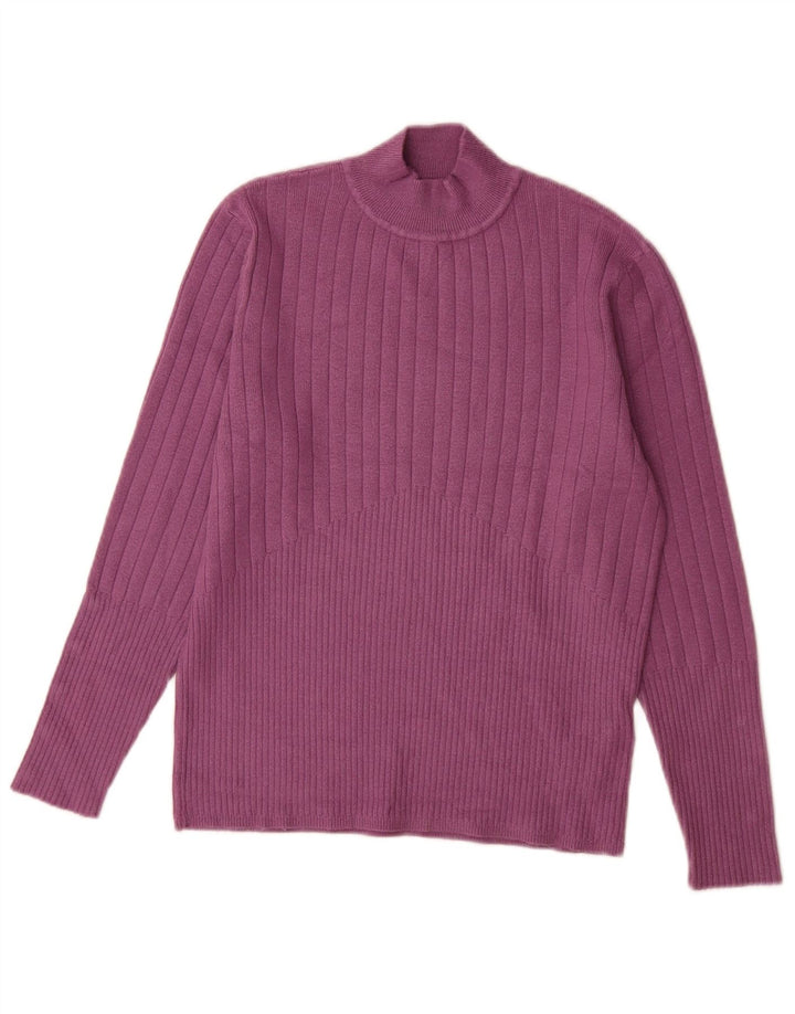 Marks & Spencer Damen-Pullover mit Rollkragen, Gr. 14, Lila