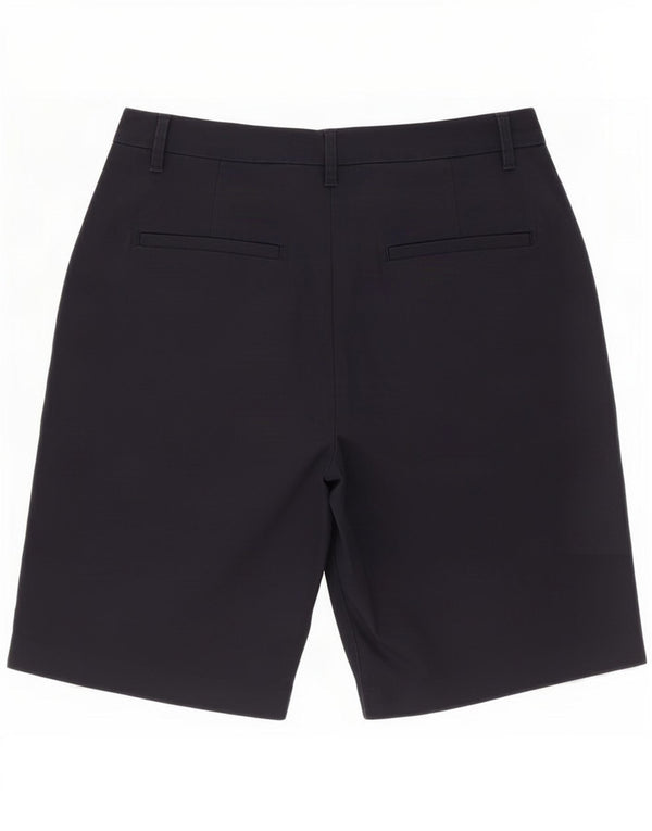Marks & Spencer Damen Chinoshorts UK 12 Medium W28 Marineblaue Baumwolle