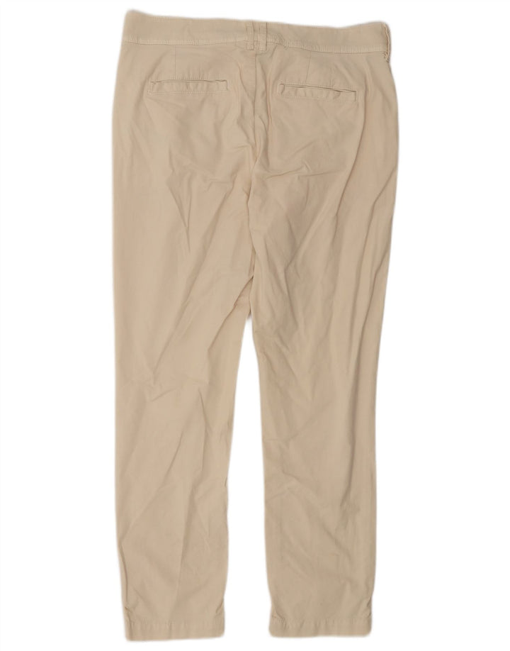 Fat Face Damen Devon Slim Chino Hose UK 10 Small W30 L26 Off White