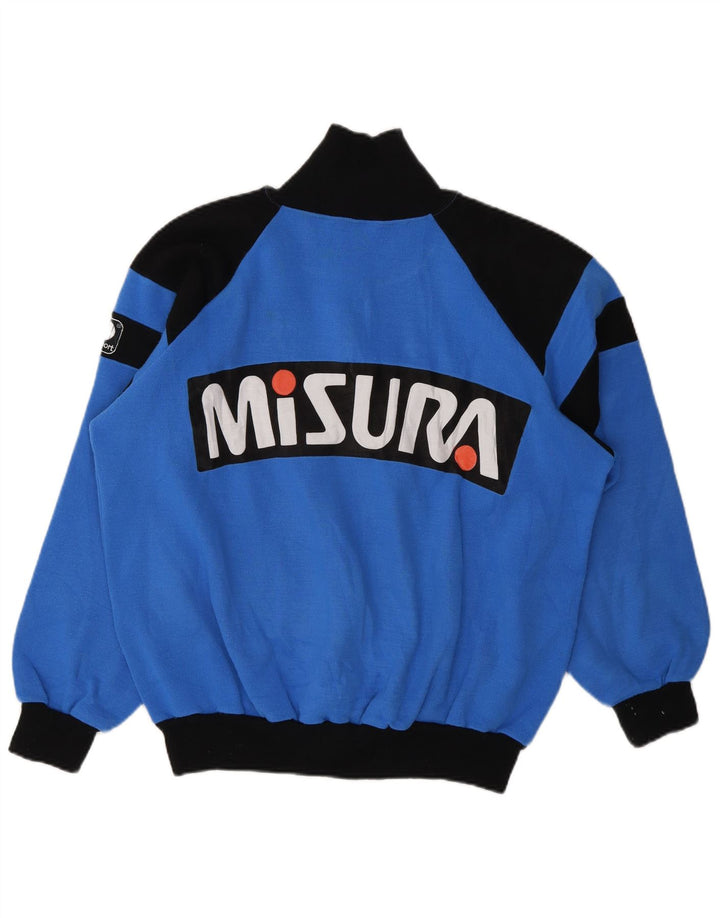 Uhlsport Herren Inter Mailand 1990-1991 Sweatshirt Pullover Mittelblau