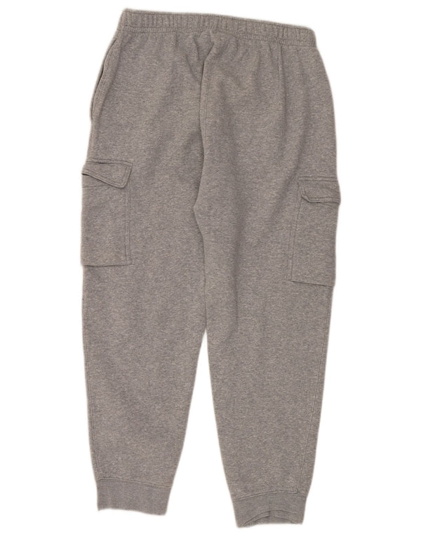 Nike Mens Cargo Tracksuit Trousers Joggers Medium Grey Cotton