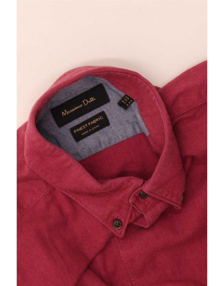 Massimo Dutti Herrenhemd Mittelrosa