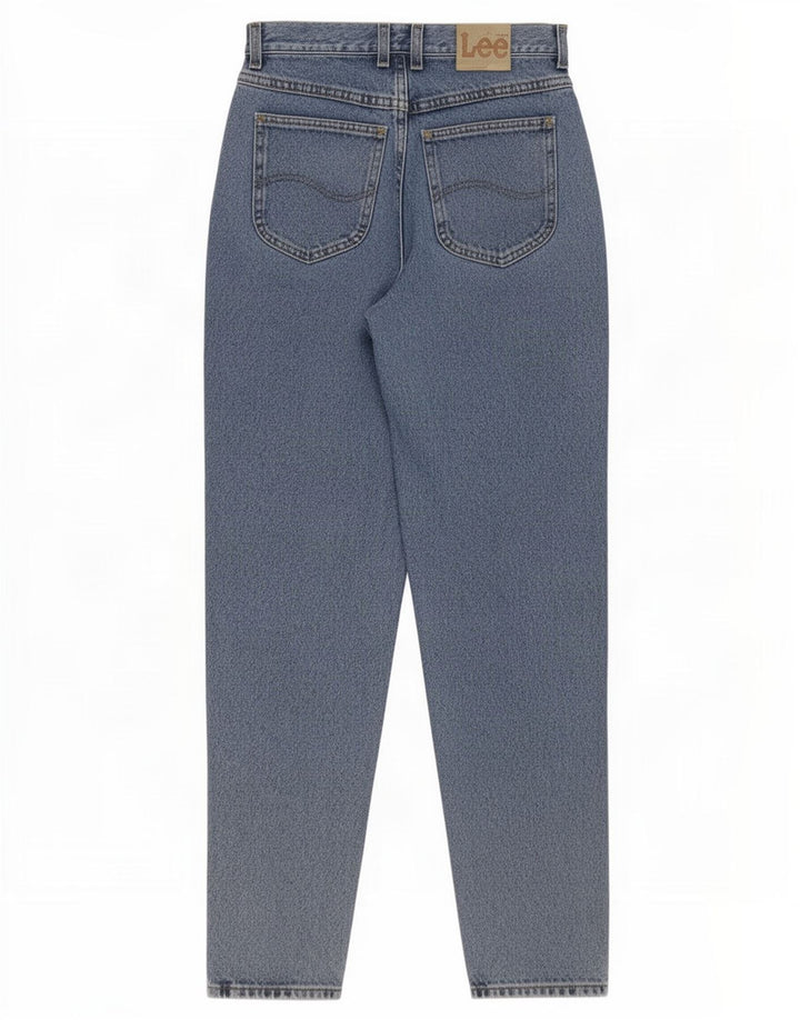 Lee Damen Tapered Jeans W26 L30 Blau