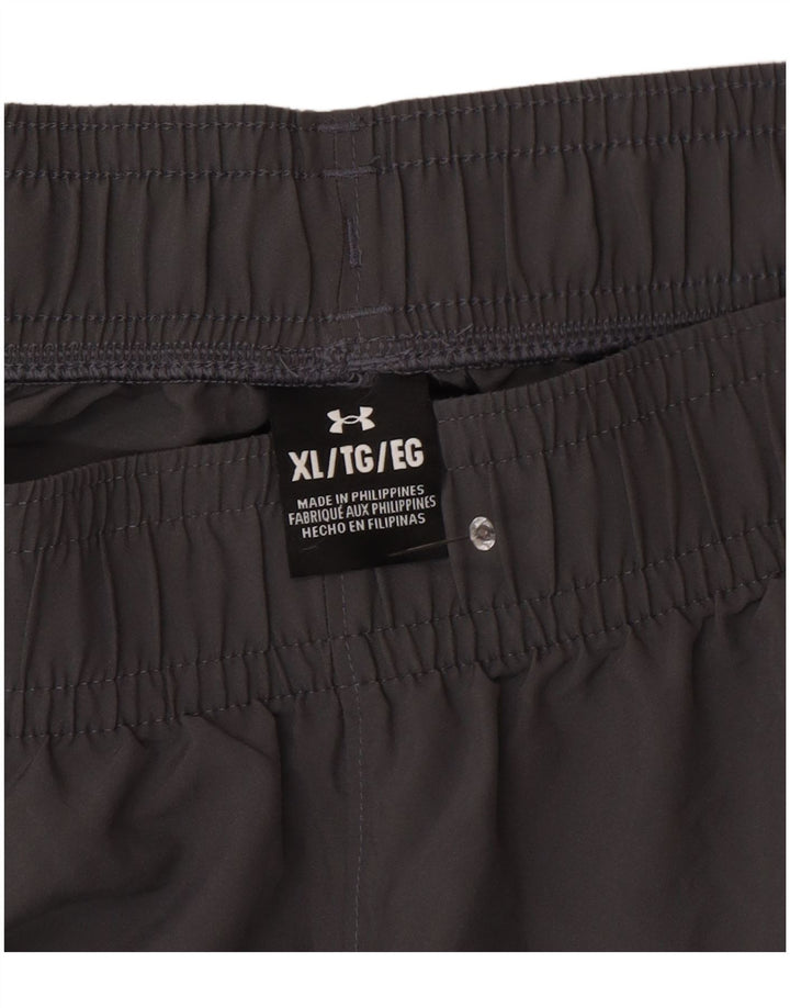 Under Armour Herren Graphic Regular Sport Shorts XL Grau Polyester