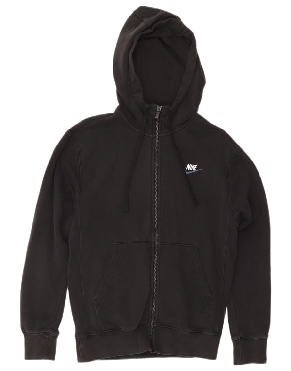 Nike Herren Loose Fit Zip Hoodie Pullover XS Schwarz Baumwolle