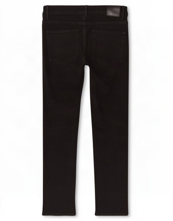 Zara Herren Slim Jeans EU 44 Large W34 L30 Schwarze Baumwolle