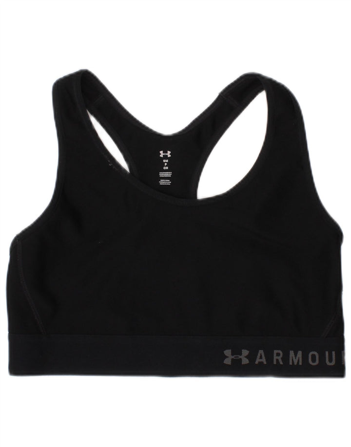 Under Armour Damen Graphic Sport-BH-Oberteil, Größe S, Schwarz, Polyester, Sport