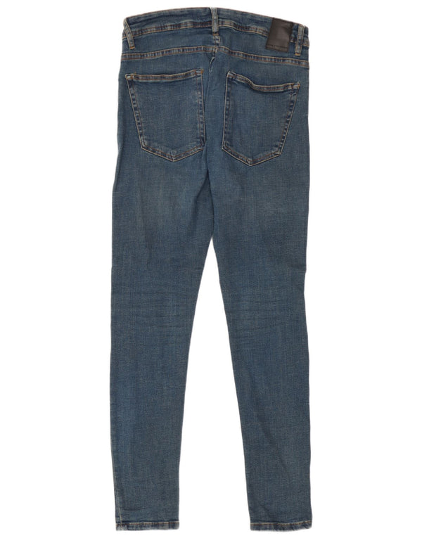 Zara Herren Skinny Jeans EU 44 Large W34 L31 Blaue Baumwolle