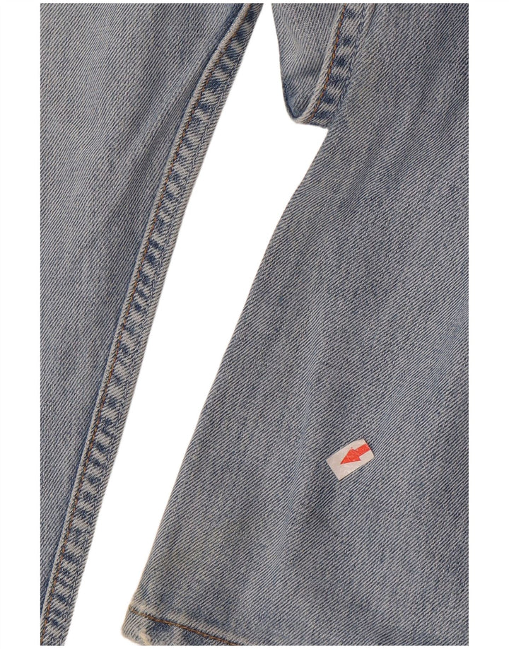 Levi's Damen 516 Bootcut Jeans W34 L36 Blaue Baumwolle