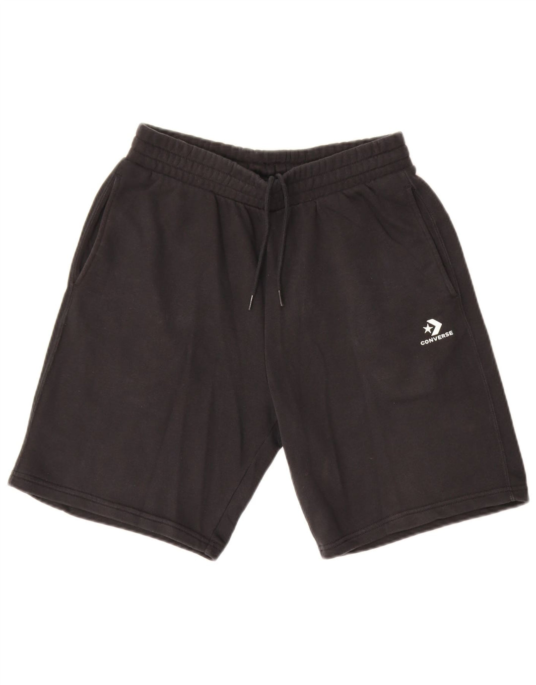 Converse Herren Sportshorts UK 10 Small Schwarz Baumwolle