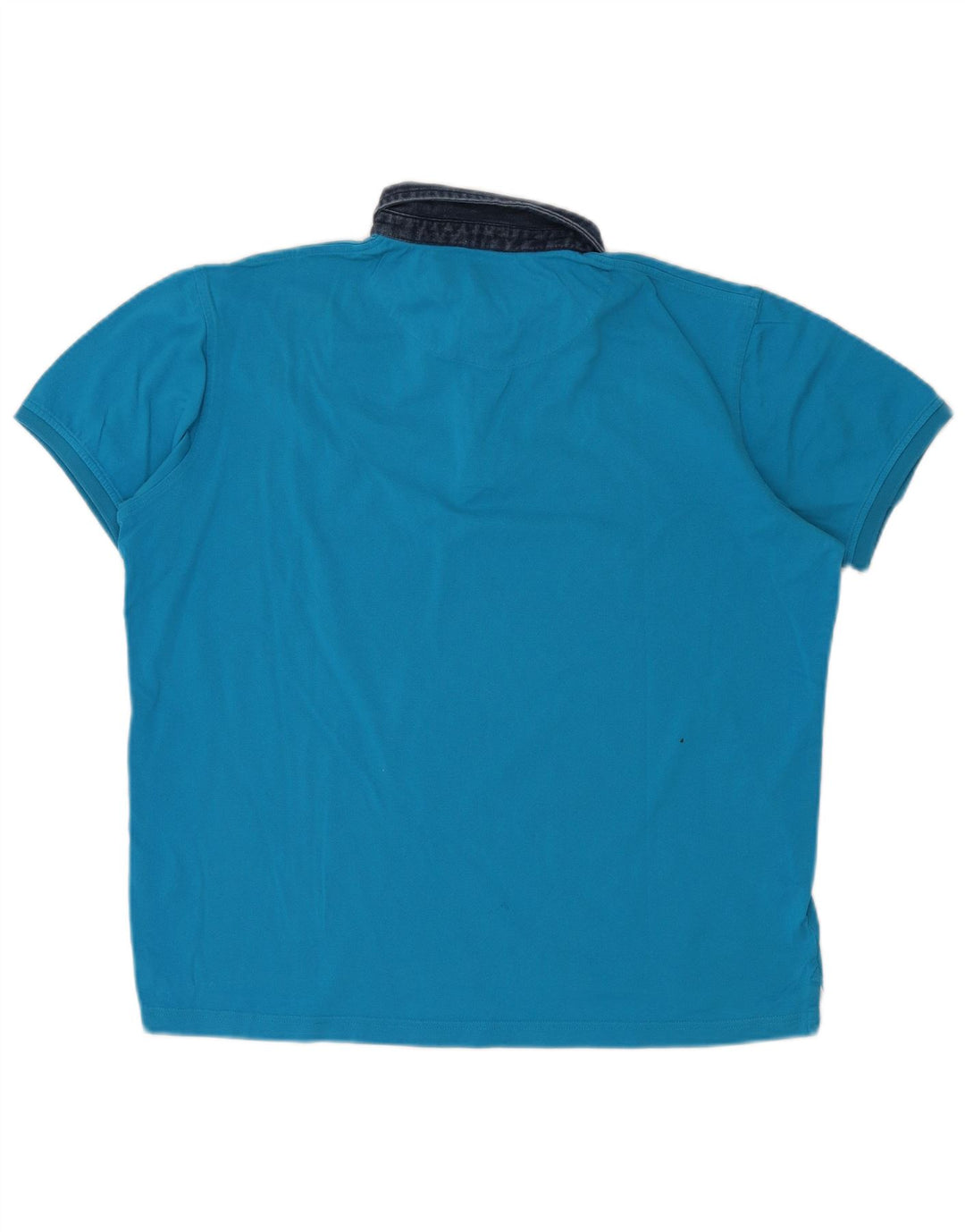 HARMONT & BLAINE Herren Poloshirt 2XL Blaue Baumwolle