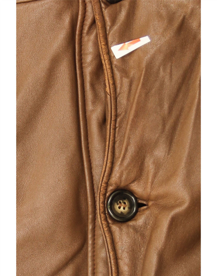 Belfe & Belfe Herren Lederjacke IT 52 XL Braun