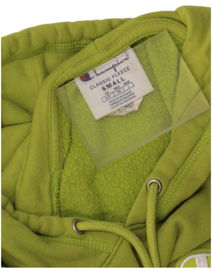 CHAMPION Damen-Übergröße-Kapuzenpullover, Gr. 10, Größe S, Grün, Baumwolle