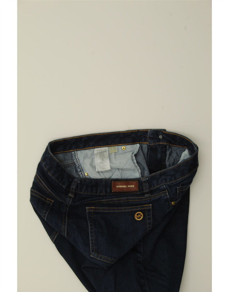 MICHAEL KORS Womens Slim Jeans US 6 Medium W32 L39 Navy Blue Cotton Vintage Michael Kors and Second-Hand Michael Kors from Messina Hembry 