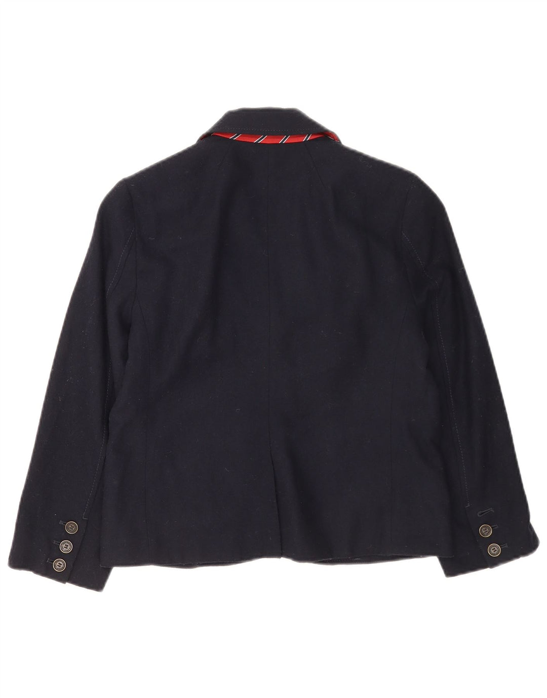Abercrombie & Fitch Damen-Blazer mit 2 Knöpfen, Gr. 12, mittleres Marineblau