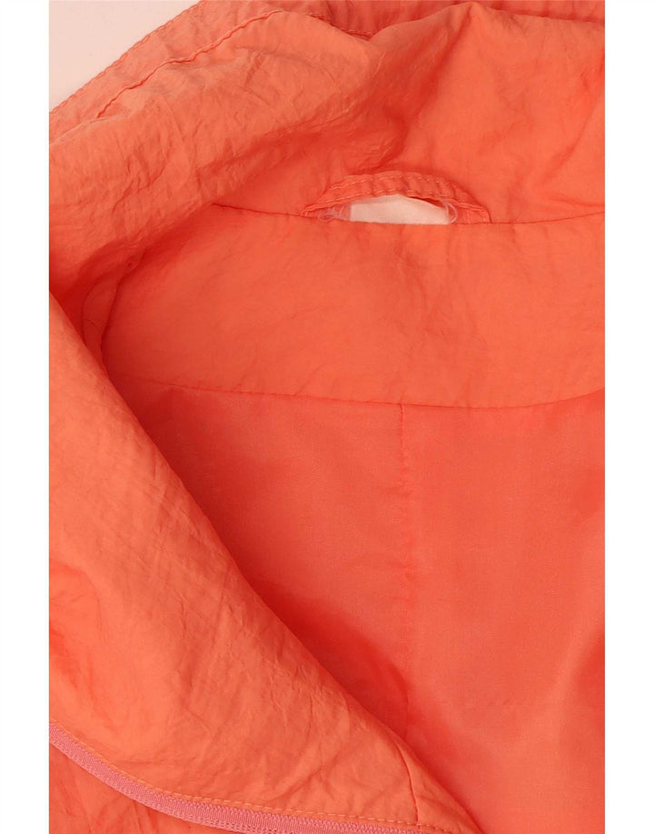 Vintage Damen Regenmantel UK 18 XL Orange
