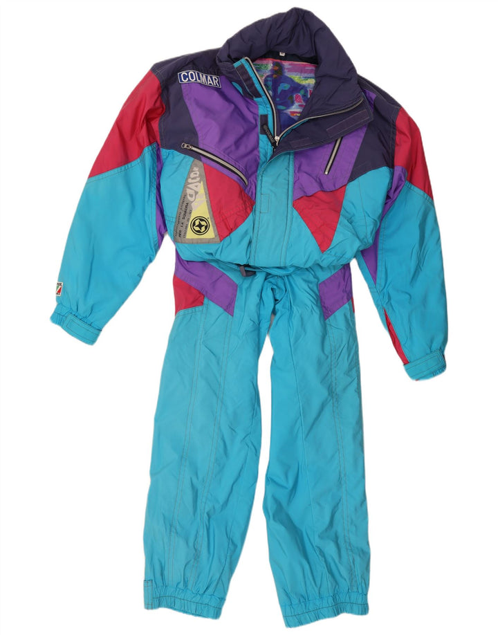 Colmar Herren-Skioverall mit Grafik, IT 52, Größe L, Blau, Farbblock