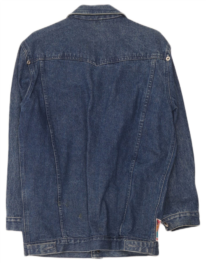 Esprit Herren Jeansjacke UK 38 Mittelblaue Baumwolle