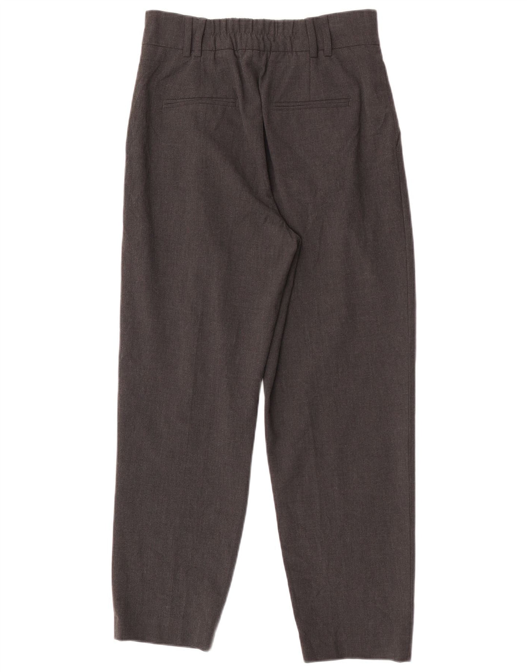 Zara Damen Pegged Anzughose EU 36 XS W26 L26 Graues Polyester