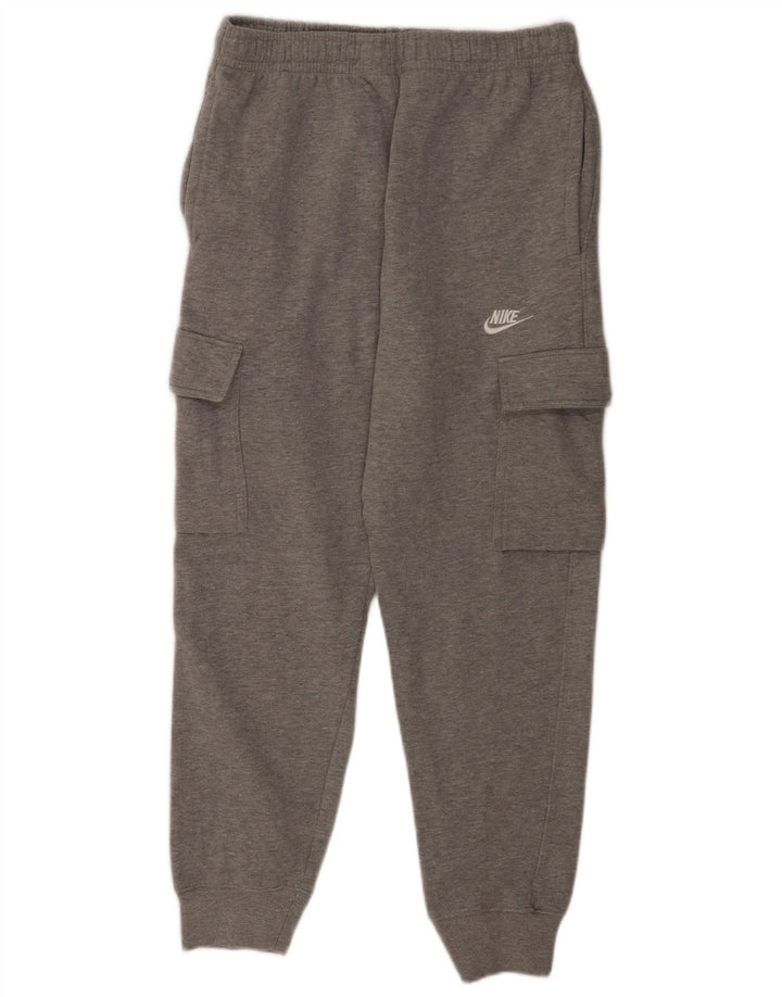 Nike Herren Cargo-Trainingshose, Jogginghose, Größe L, grau, Polyester