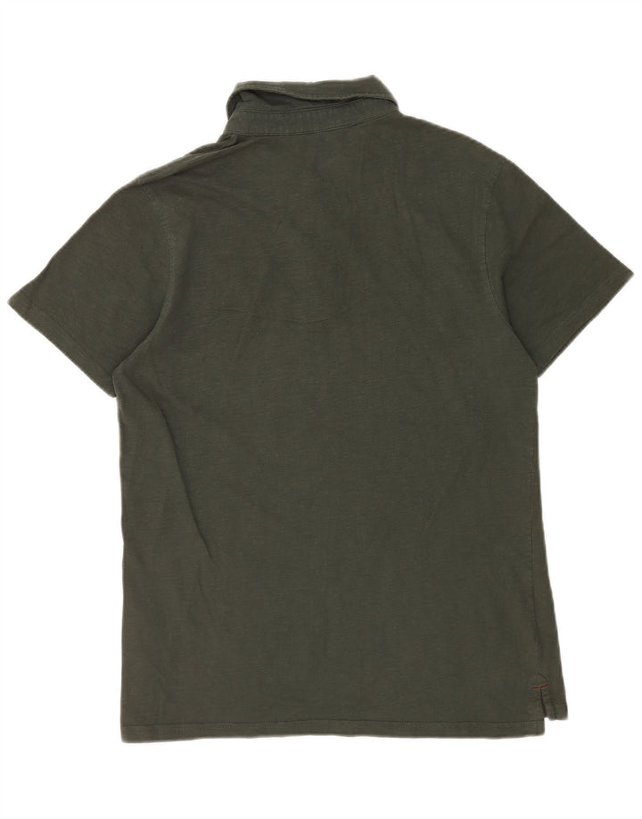 Mountain Warehouse Herren-Poloshirt, Größe S, grüne Baumwolle