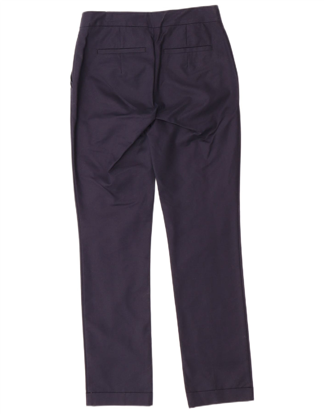 Gerade Chino-Hose für Damen von ZARA, EU 34, 2XS, W24, L28, Marineblau