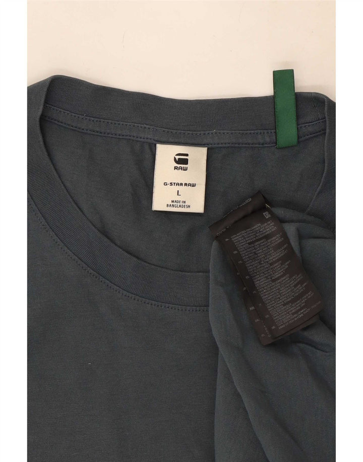G-Star Herren T-Shirt Top Large Grau Baumwolle