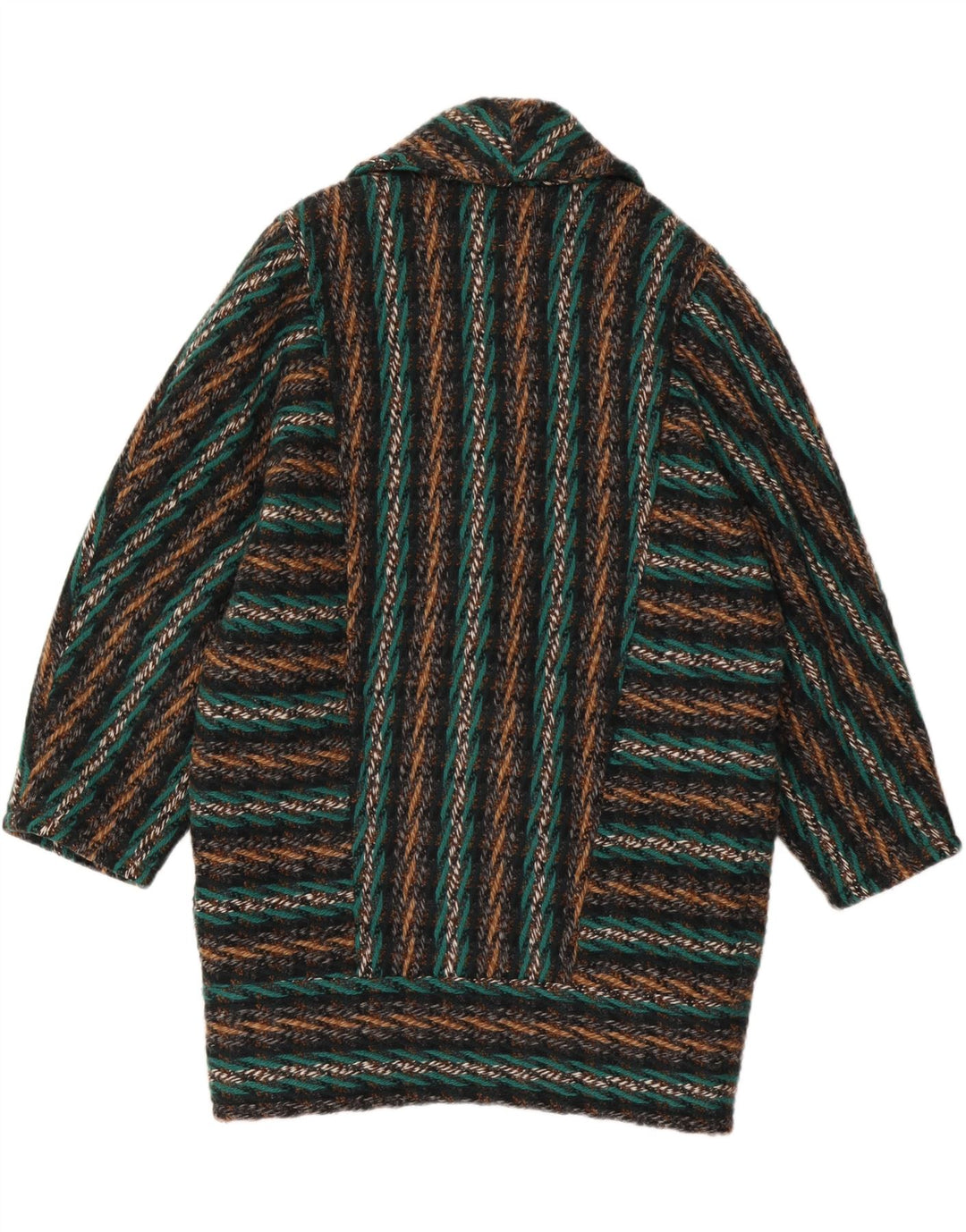 REGINA SCHRECKER Damen Zweireihiger Mantel IT 42 Mittel Mehrfarbig