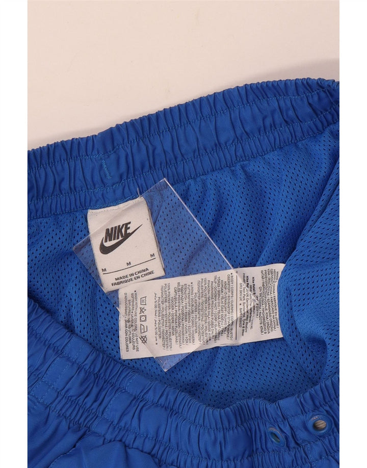 Nike Herren-Badeshorts aus mittelblauem Polyester
