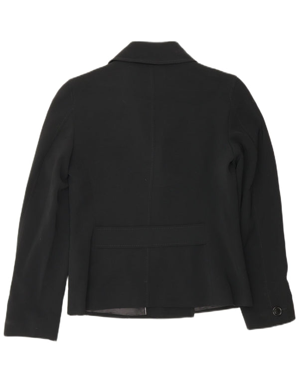 Marks & Spencer Damen-Zweireiher-Blazer, Gr. 10, Größe S, Schwarz