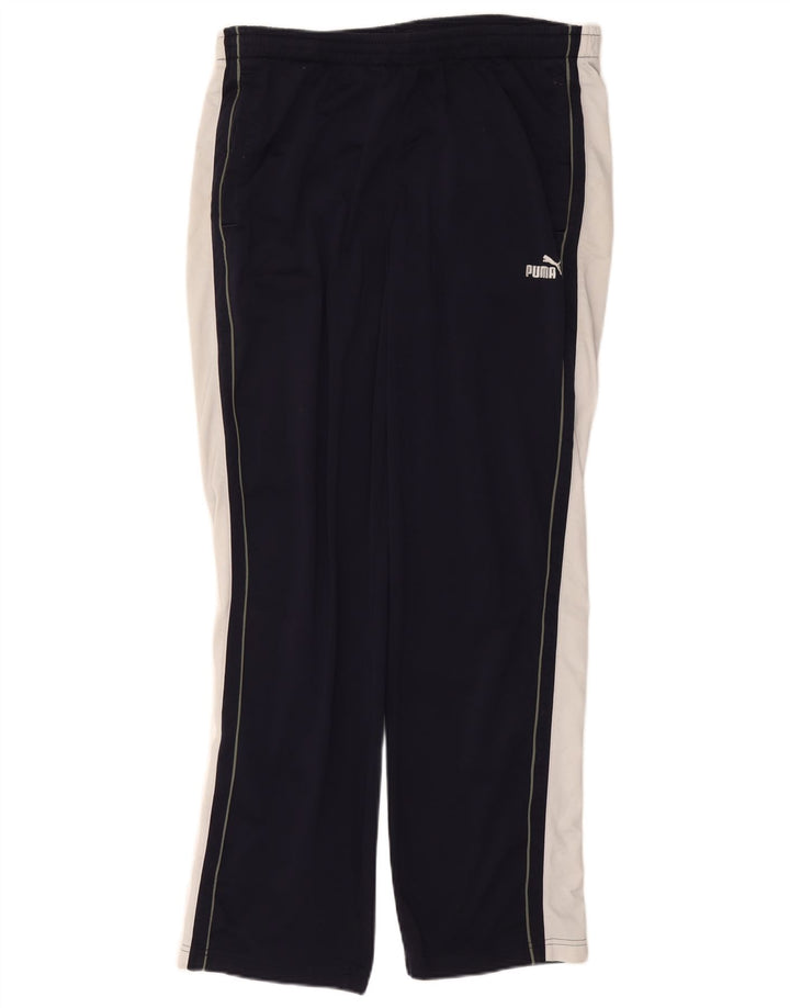 PUMA Herren-Trainingshose XL, Marineblau, Farbblock