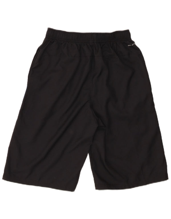 Nike Dri Fit Sportshorts für Jungen, 13–14 Jahre, XL, schwarzes Polyester