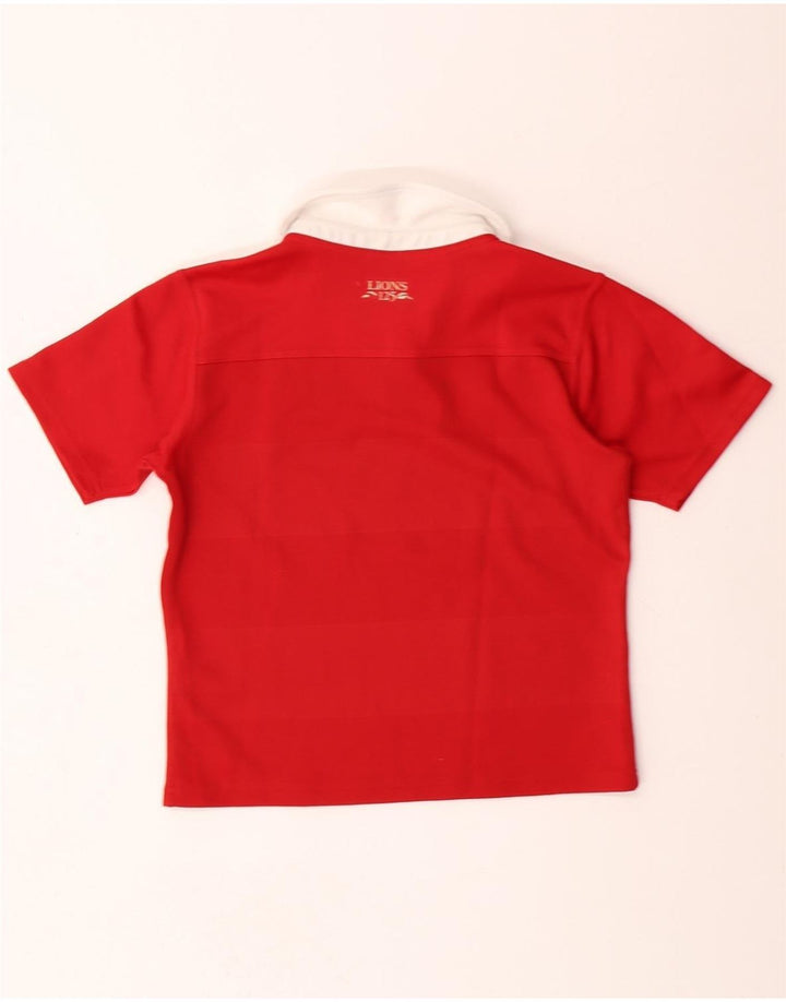 ADIDAS Jungen Australien 2013 Grafik-Poloshirt, 9–10 Jahre, rotes Polyester