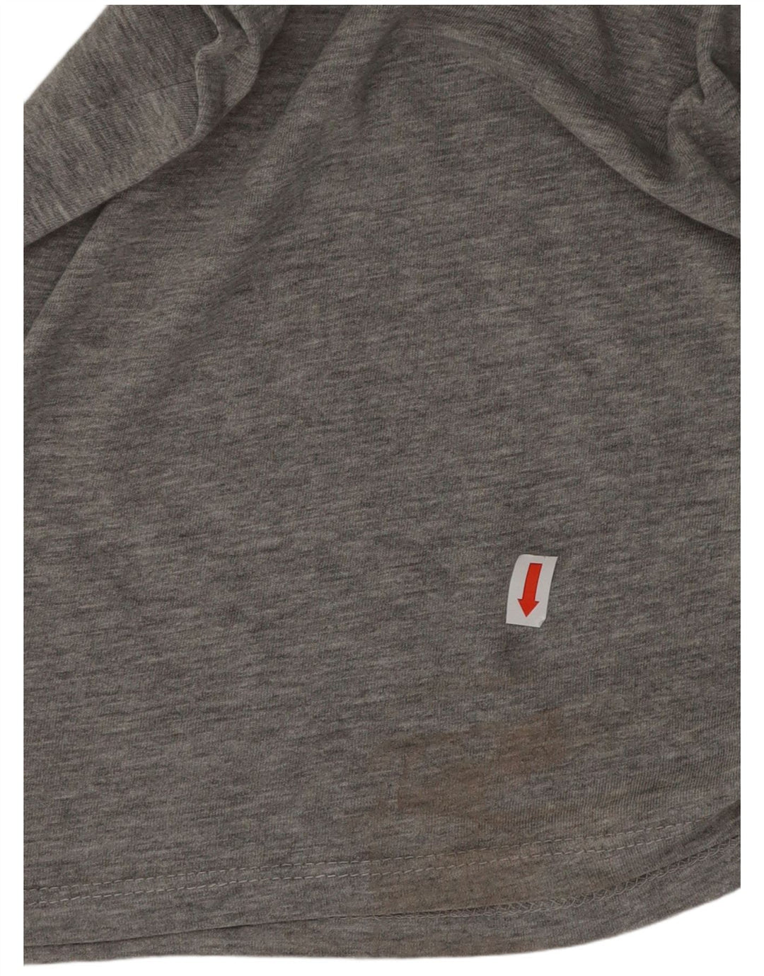 DIADORA Herren-T-Shirt mit Grafik, XL, grau gesprenkelte Baumwolle