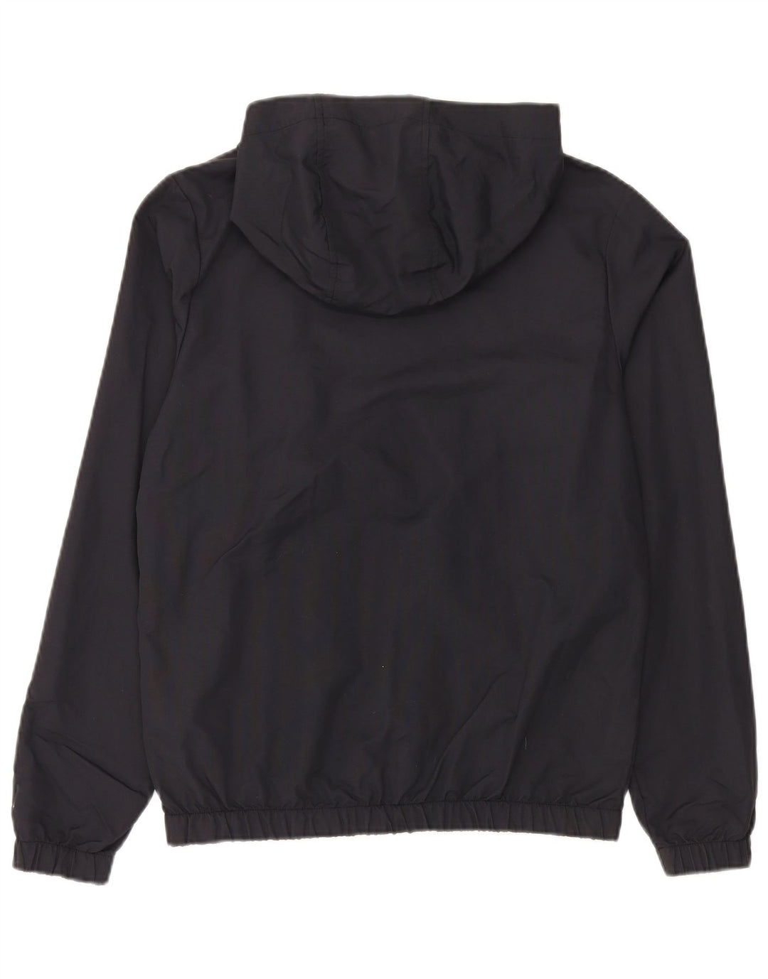Ellesse Herren-Kapuzenpullover mit Reißverschluss und grafischem Reißverschluss, Größe S, Schwarz, Polyamid