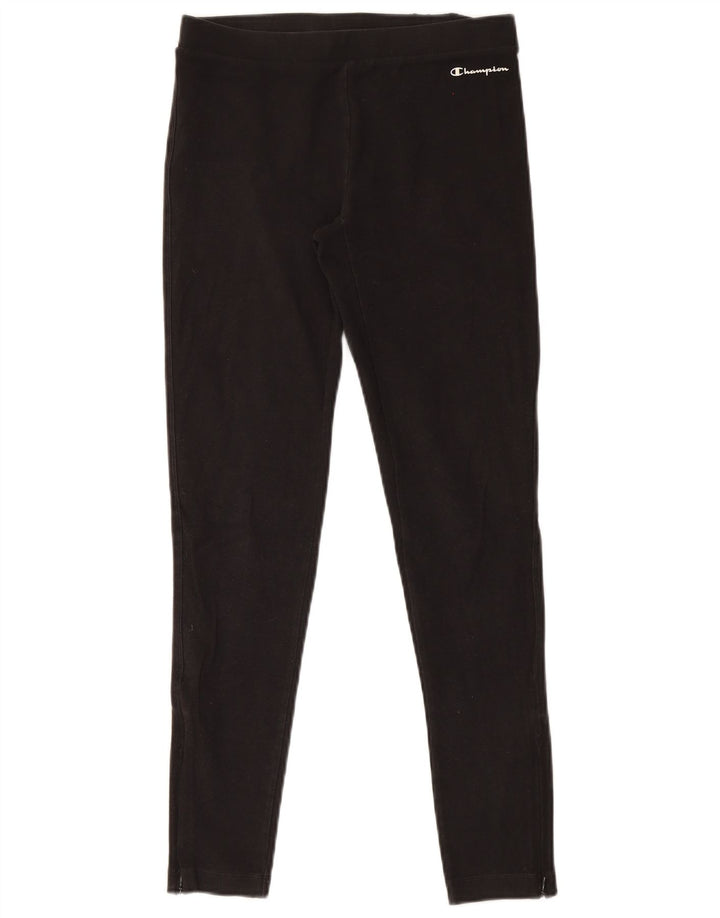 Champion Damen Leggings UK 12 Medium Schwarz