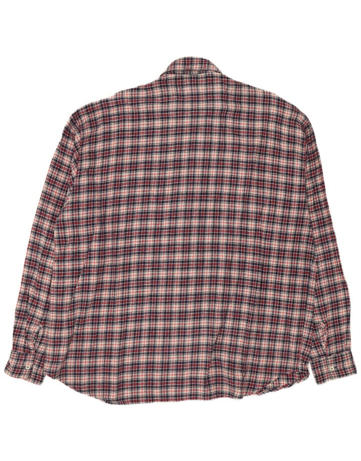 Charro Herren-Flanellhemd XL, mehrfarbig, kariert, Baumwolle